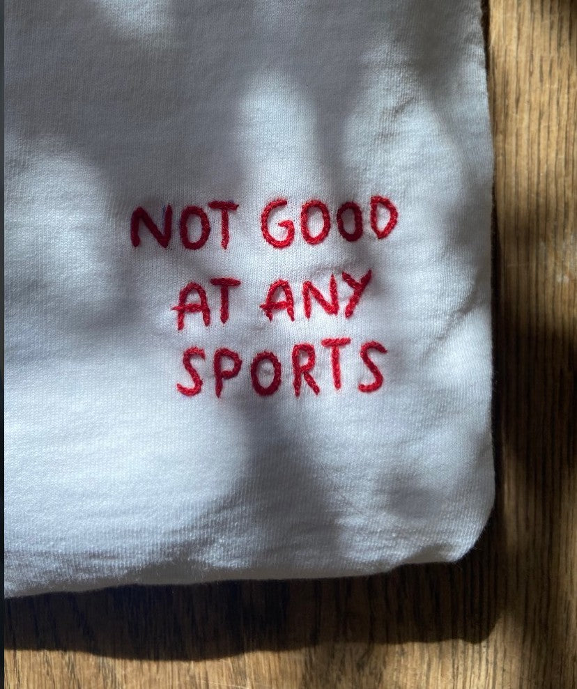 Not good at any sports