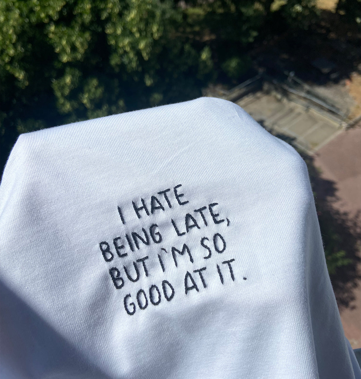 I hate being late