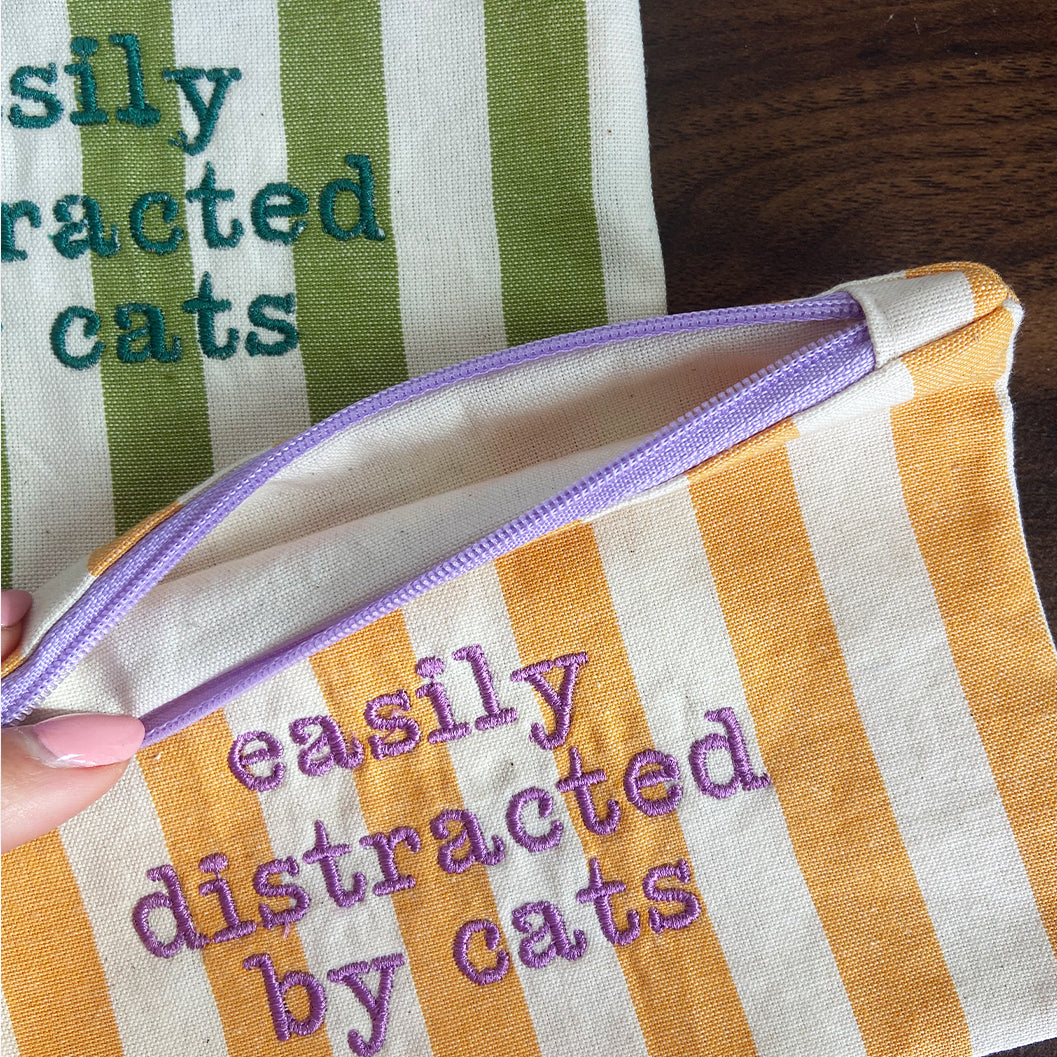 Easily distracted by cats
