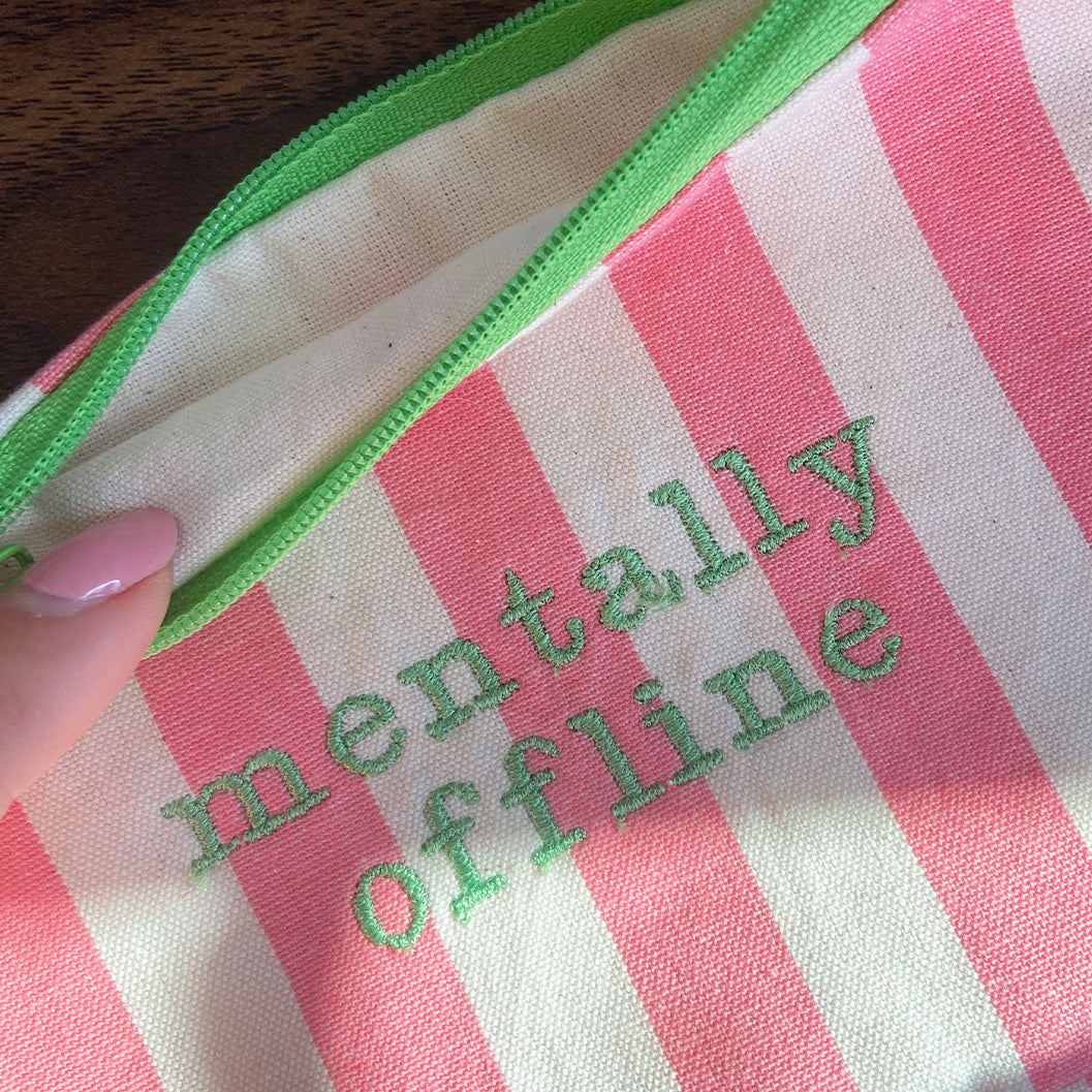 Mentally offline